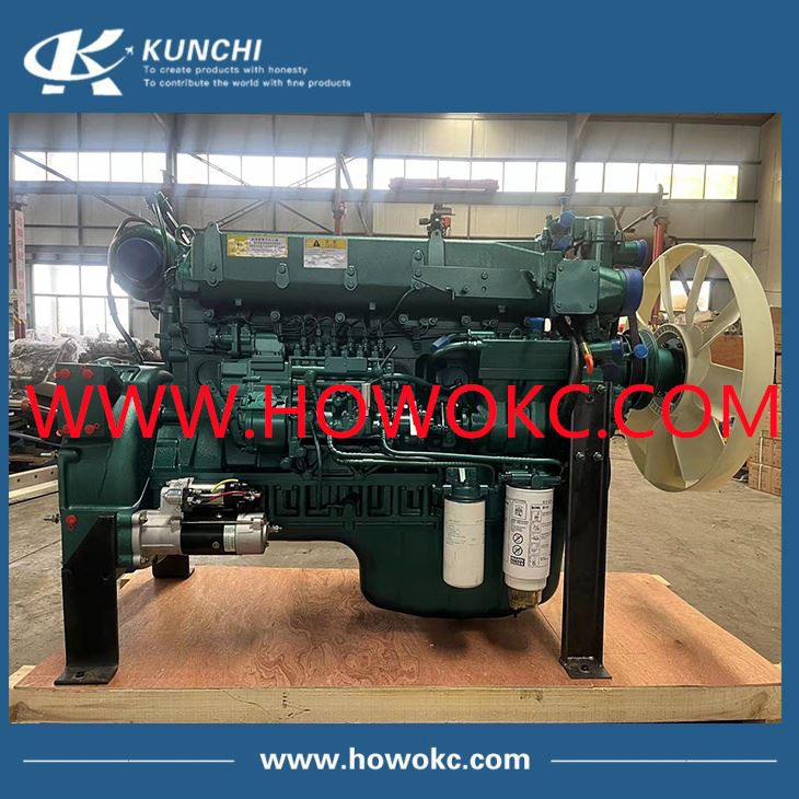 Sinotruk HOWO 371HP AZ6100004301 WD615.47 Engine Assembly 
